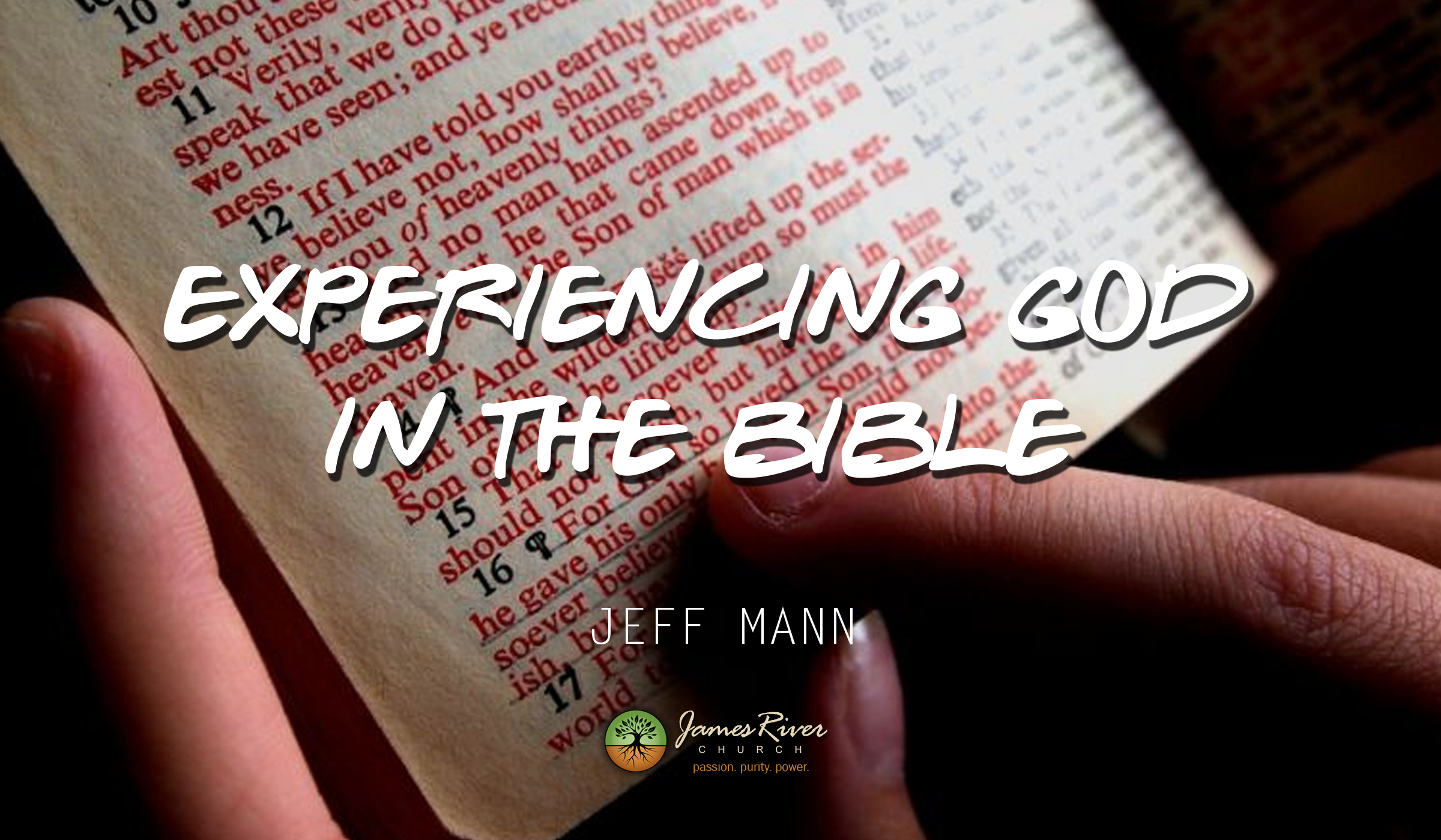 Experiencing God In The Bible